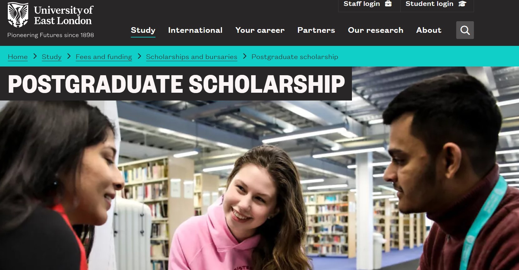 UEL Postgraduate Scholarship 2026