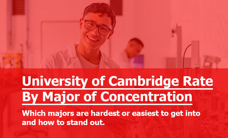 University of Cambridge Acceptance Rate By Major