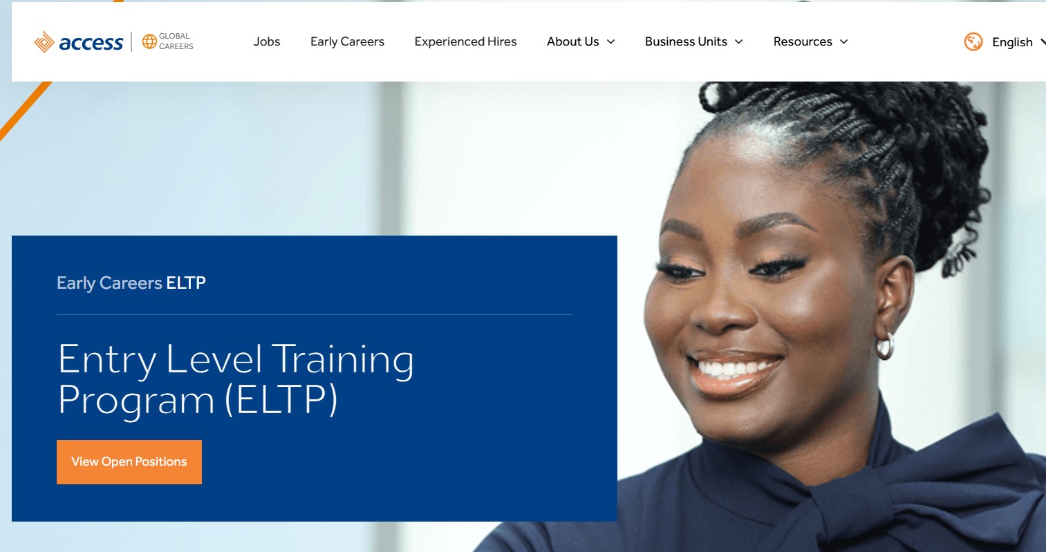Access Bank Entry Level Program 2026