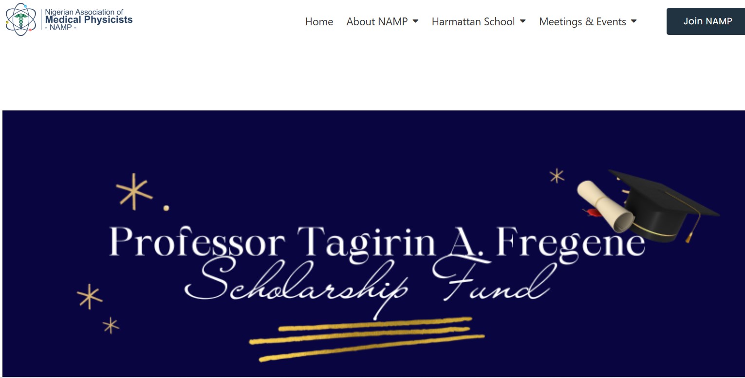 Professor Tagirin A. Fregene Scholarship 2026