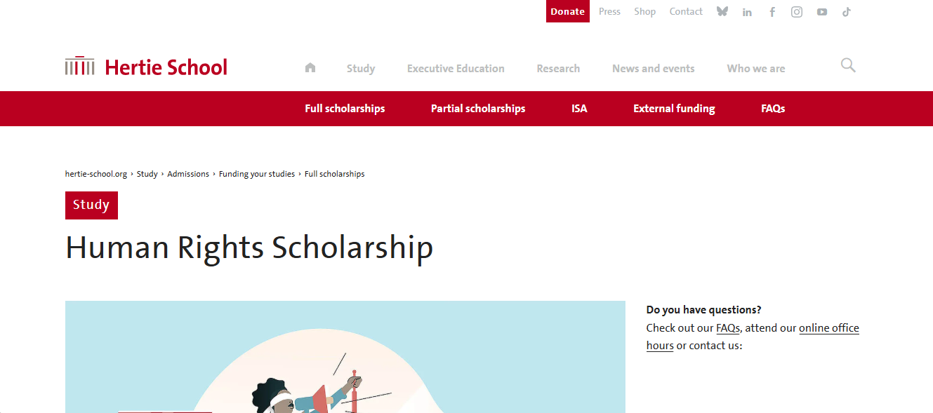 Human Rights Scholarship 2027