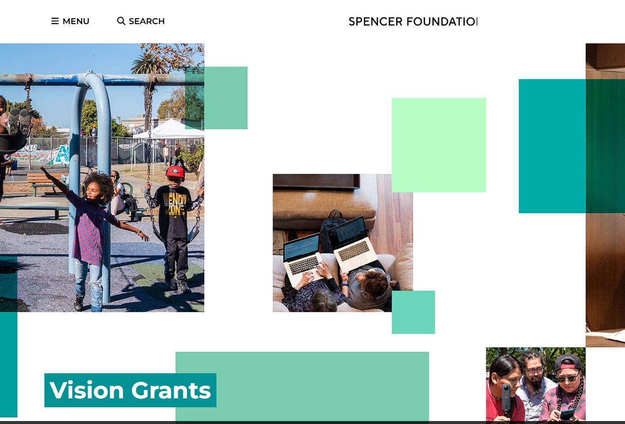 Spencer Foundation Vision Grants 2026