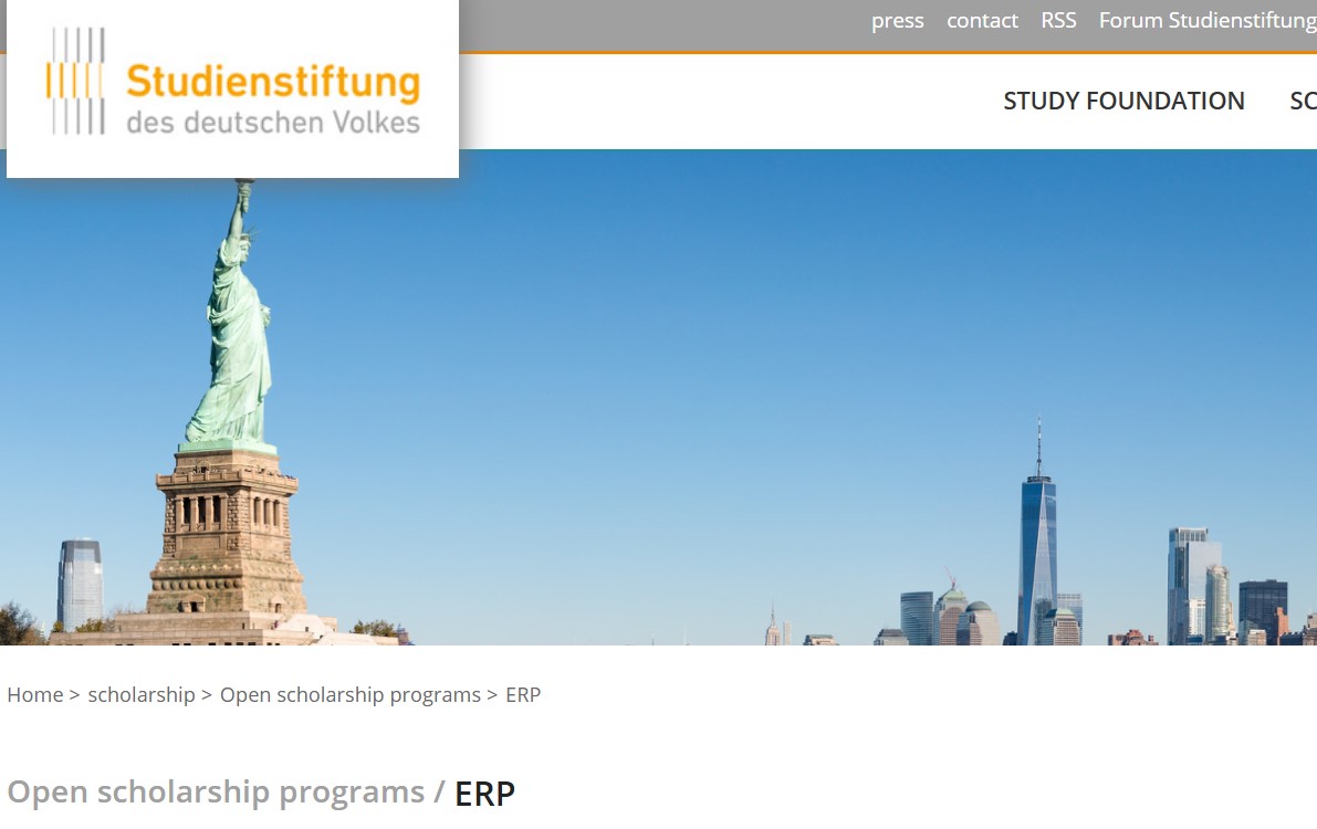 ERP Scholarship 2027