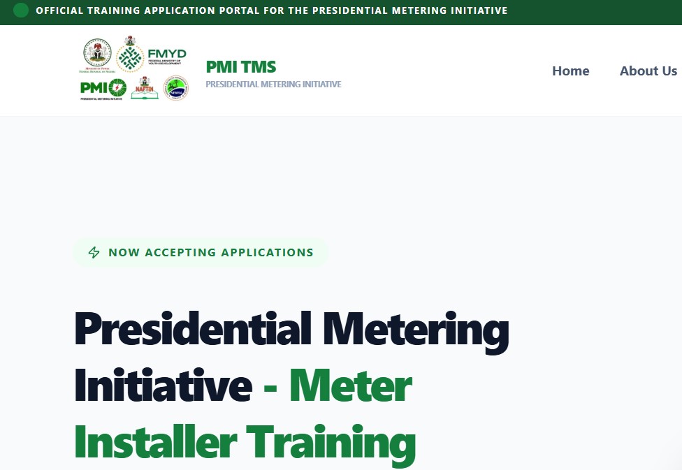 Federal Government Power Force Training Programme 2026