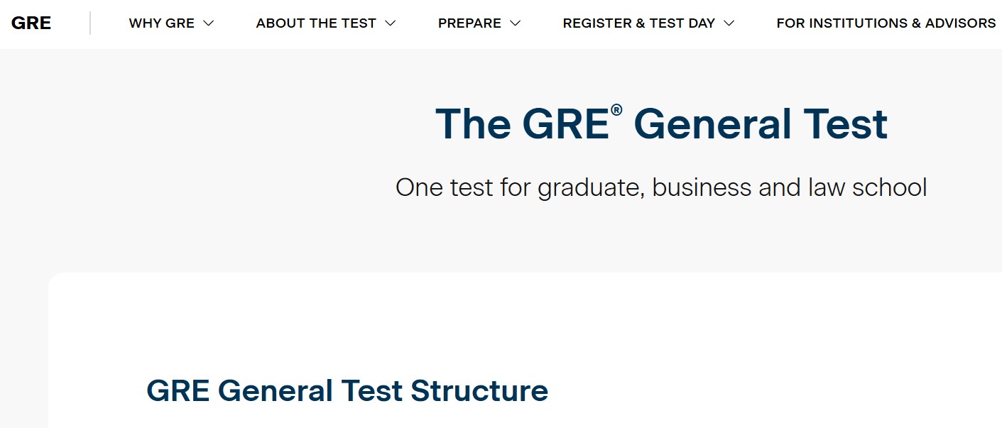 GRE test and how does it work?