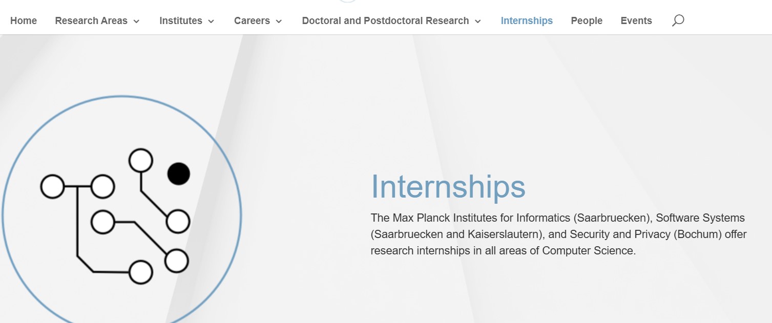 Max Planck Computer Science Internship 2026