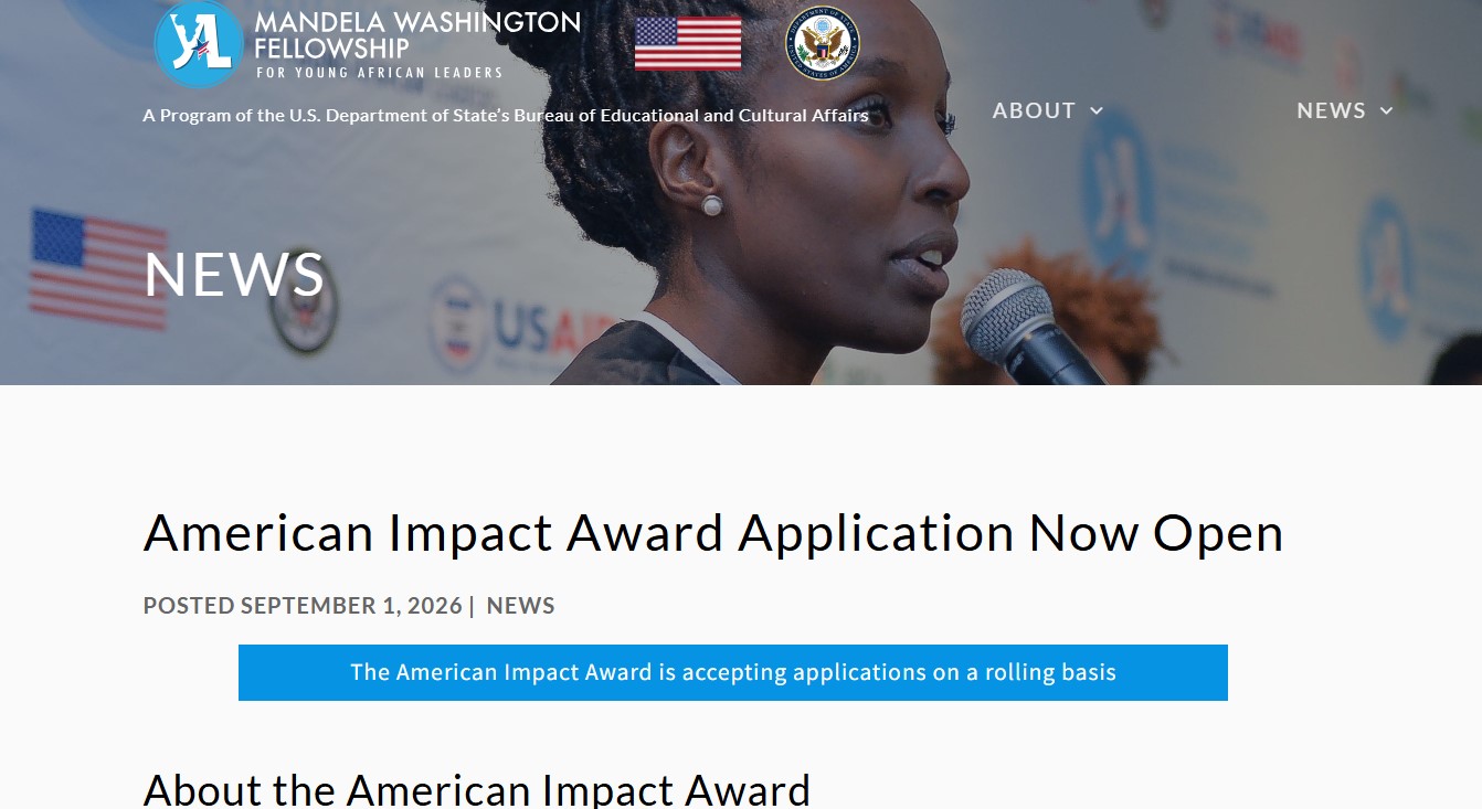 American Impact Award 2026