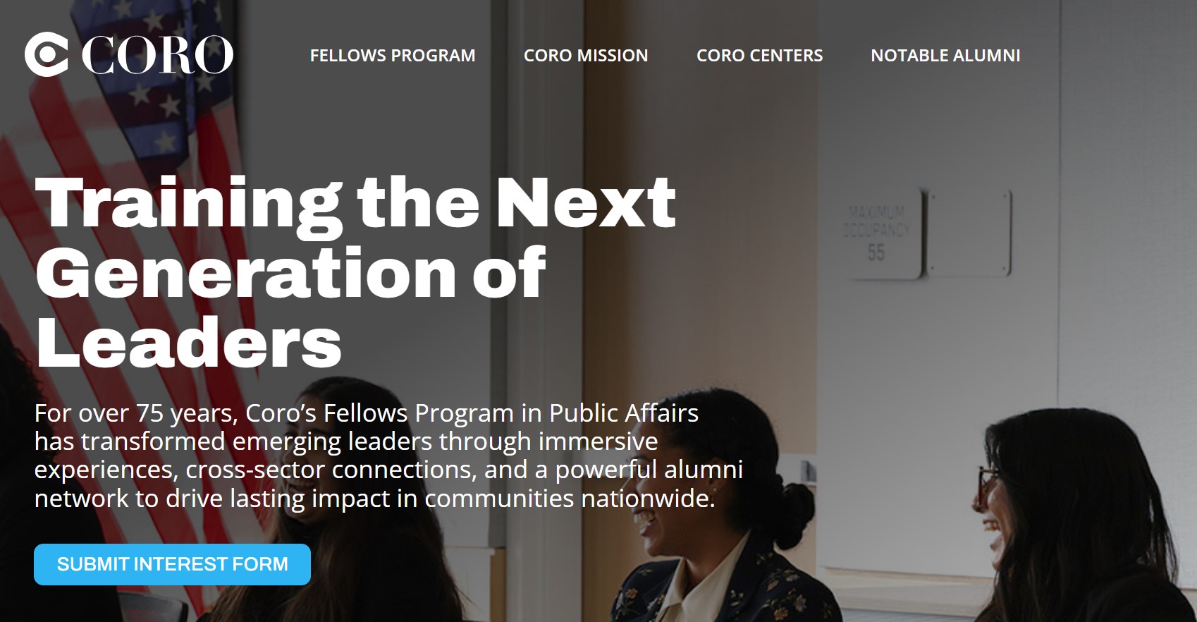 Coro Fellowship in Public Affairs 2027