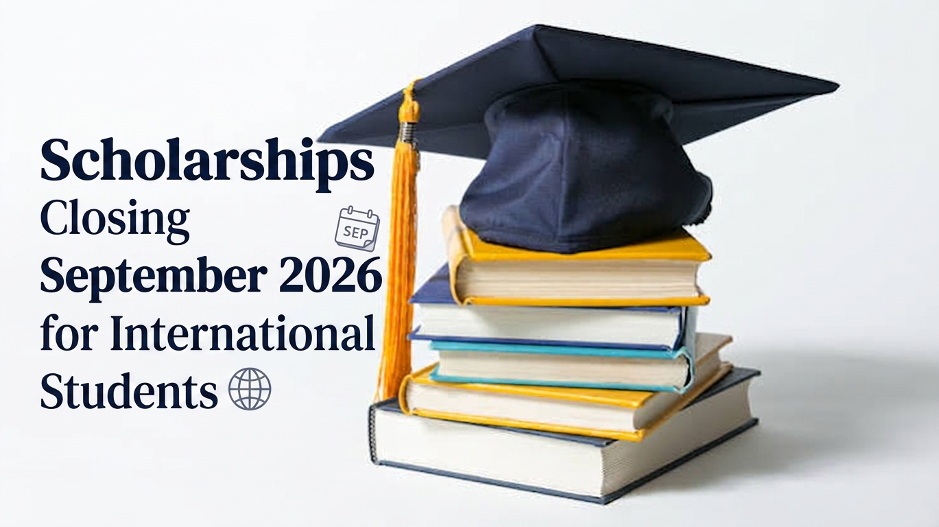 Scholarships Closing September 2026