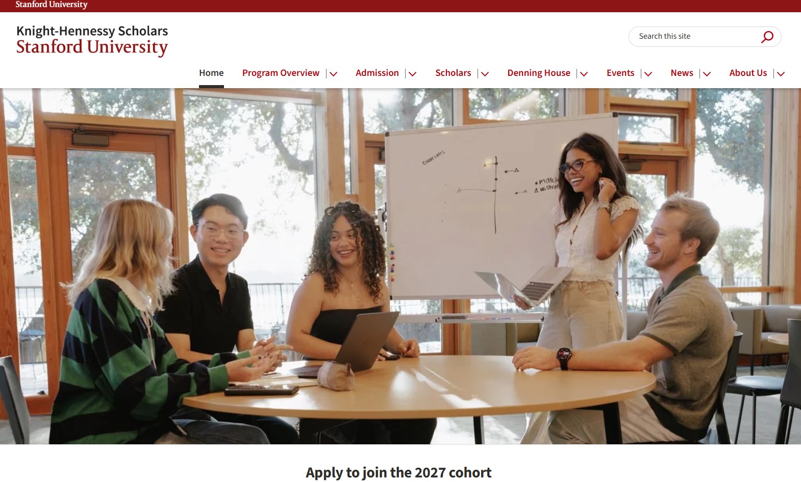 Knight-Hennessy Scholarship at Stanford University
