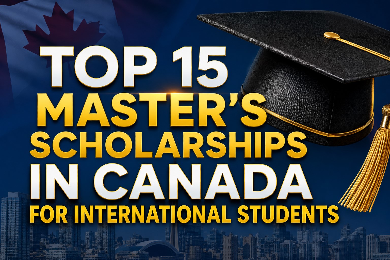 Top 15 Master's Scholarships in Canada for International Students