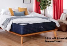 33% off Sitewide at DreamCloud