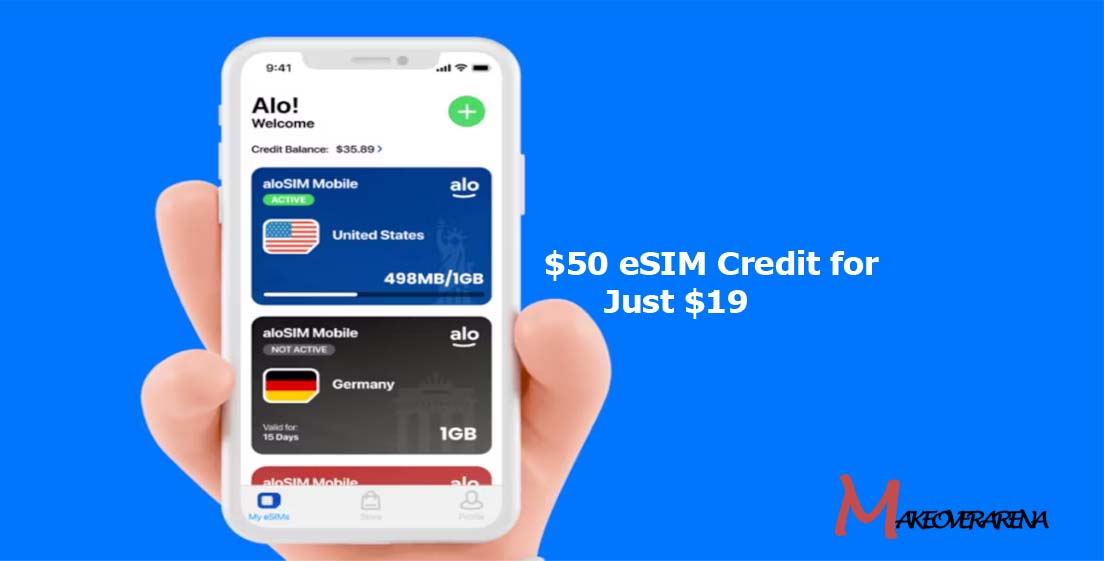 $50 eSIM Credit for Just $19