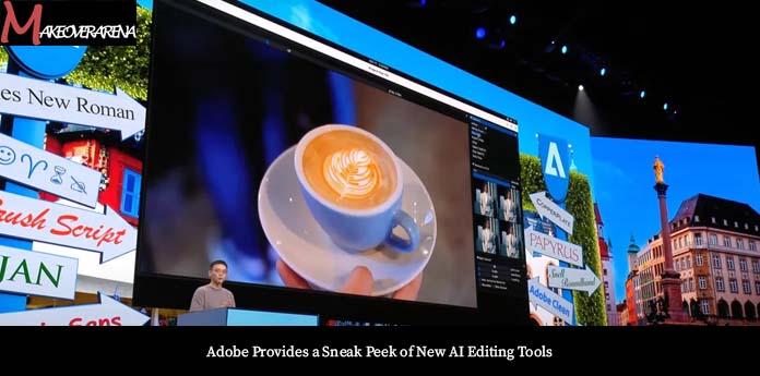 Adobe Provides a Sneak Peek of New AI Editing Tools