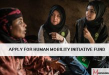 Apply for Human Mobility Initiative Fund
