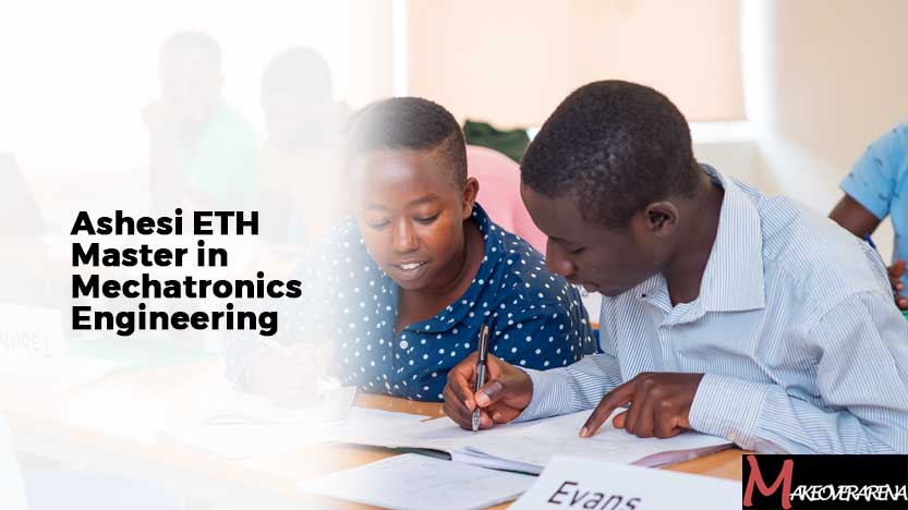 Ashesi ETH Master in Mechatronics Engineering