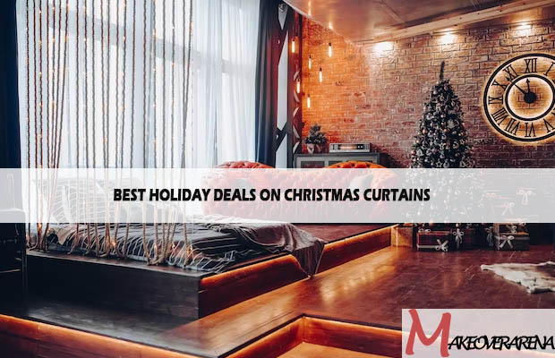 Best Holiday Deals on Christmas Curtains