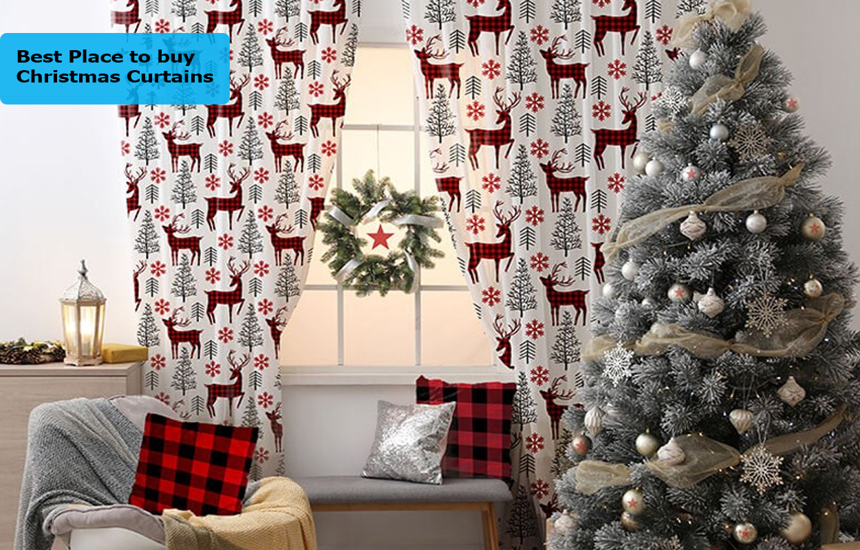 Best Place to buy Christmas Curtains