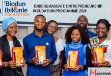 Biodun & Ibikunle Foundation Undergraduate Entrepreneurship Incubation Programme 2024