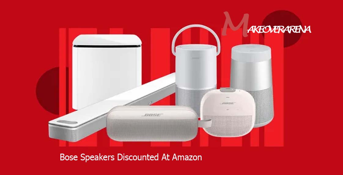 Bose Speakers Discounted At Amazon