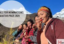 Call for Nominations: Equator Prize 2024