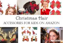 Christmas Hair Accessories for Kids on Amazon