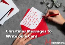 Christmas Messages to Write on a Card