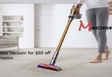 Cordless Vacuum for $60 off At Amazon