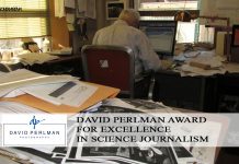 David Perlman Award For Excellence In Science Journalism