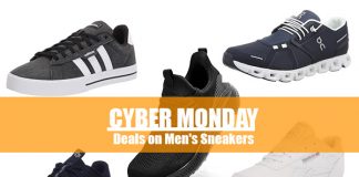 Cyber Monday Deals on Men's Sneakers