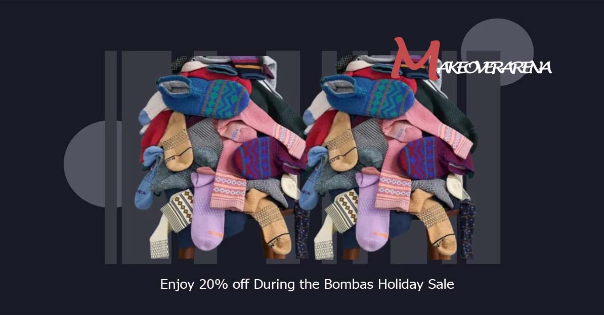 Enjoy 20% off During the Bombas Holiday Sale