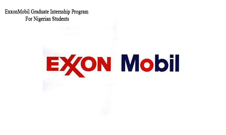 ExxonMobil Graduate Internship Program For Nigerian Students