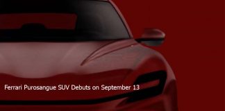 Ferrari Purosangue SUV Debuts on September 13