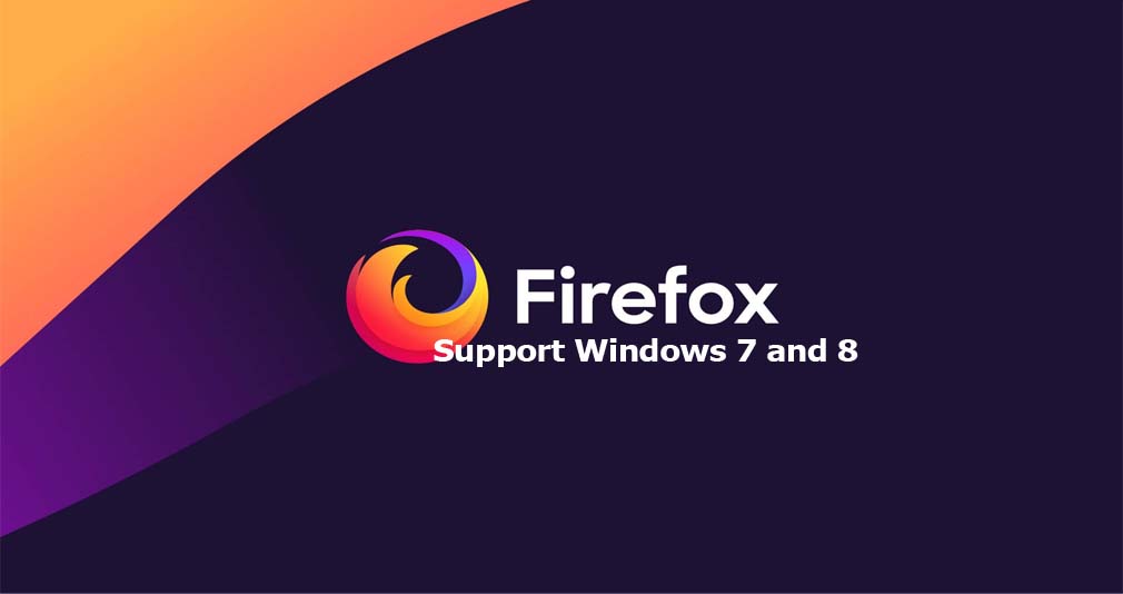Firefox Support Windows 7 and 8
