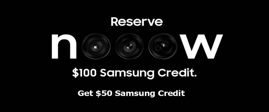 Get $50 Samsung Credit