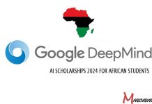 Google DeepMind AI Scholarships 2024 For African Students