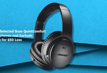 Grab Selected Bose QuietComfort Headphones and Earbuds Today for $50 Less