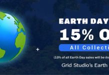 Grid Studio’s Earth Day Sale