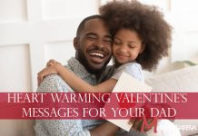 Heart Warming Valentine's Messages for Your Dad