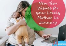 New Year Wishes for your Lovely Mother in January