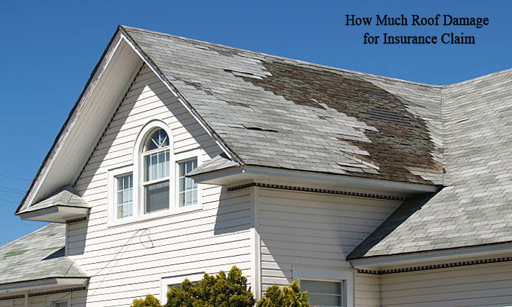How Much Roof Damage for Insurance Claim