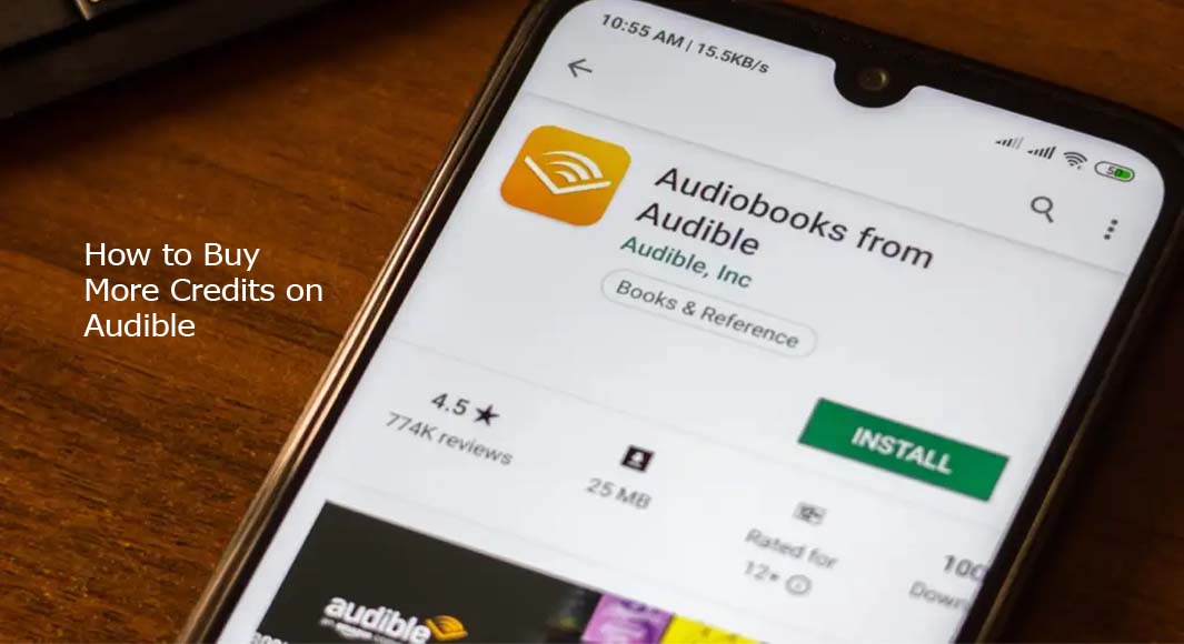 How to Buy More Credits on Audible