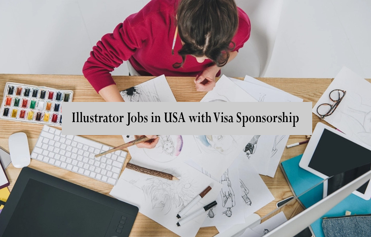 Illustrator Jobs in USA with Visa Sponsorship