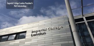 Imperial College London President’s PhD Scholarships