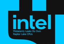 Intel Mistakenly Leaks Its Own Raptor Lake CPUs