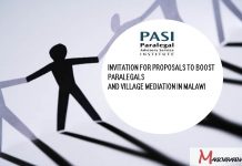 Invitation for Proposals to Boost Paralegals and Village Mediation in Malawi