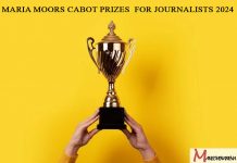 Maria Moors Cabot Prizes  for Journalists 2024