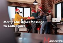 Merry Christmas Message to Colleagues