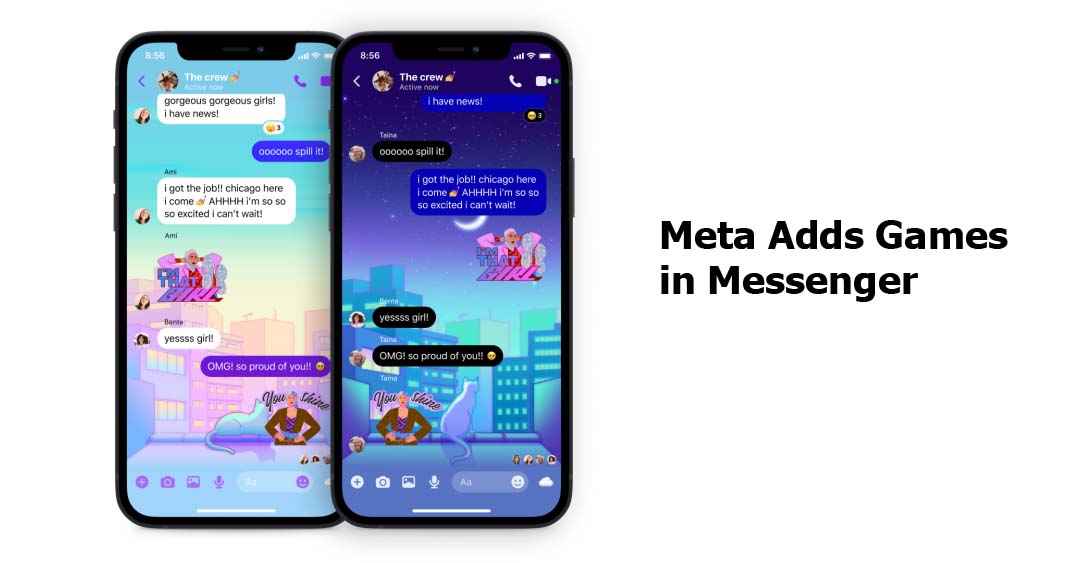 Meta Adds Games in Messenger