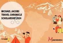 Michael Jacobs Travel Chronicle Scholarship 2024